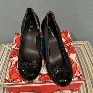 Brand-Colehaan, Style- Tali wedge, Color- Black, size- 7m (Women’s)